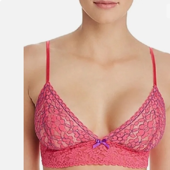 Hanky Panky Perp Leila Crossover Bralette - Picture 1 of 10